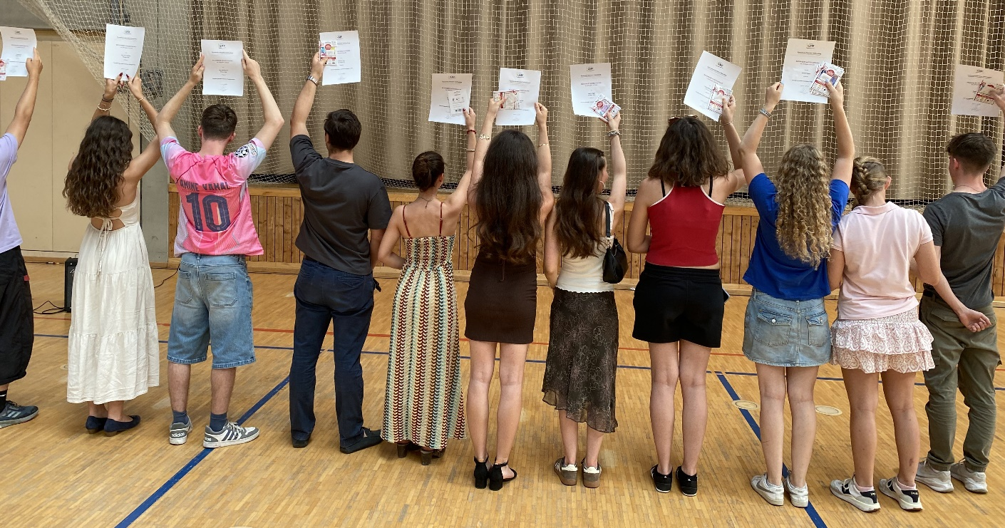 Engagement lohnte sich auch im Schuljahr 2025 / 26!